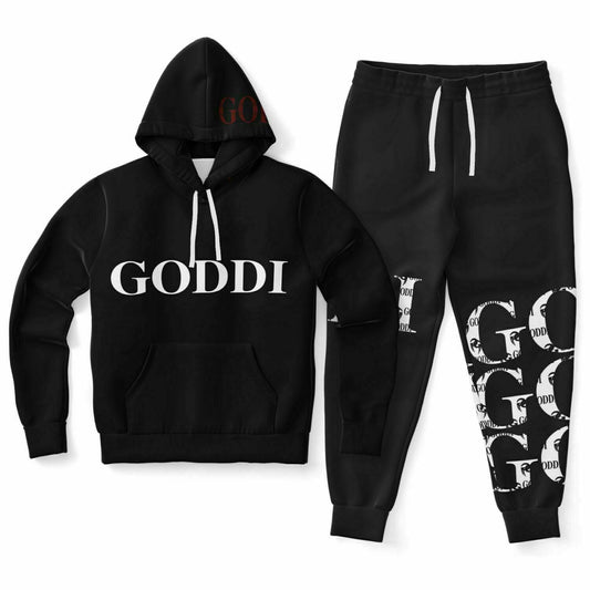 GODDI - Logo Print GG Hoodie & Jogger - S